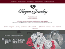 Tablet Screenshot of bryanjewelry.com